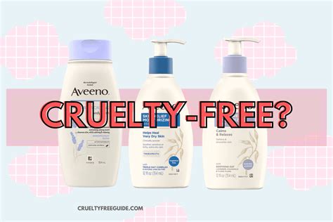 is aveeno cruelty free|aveeno alternative.